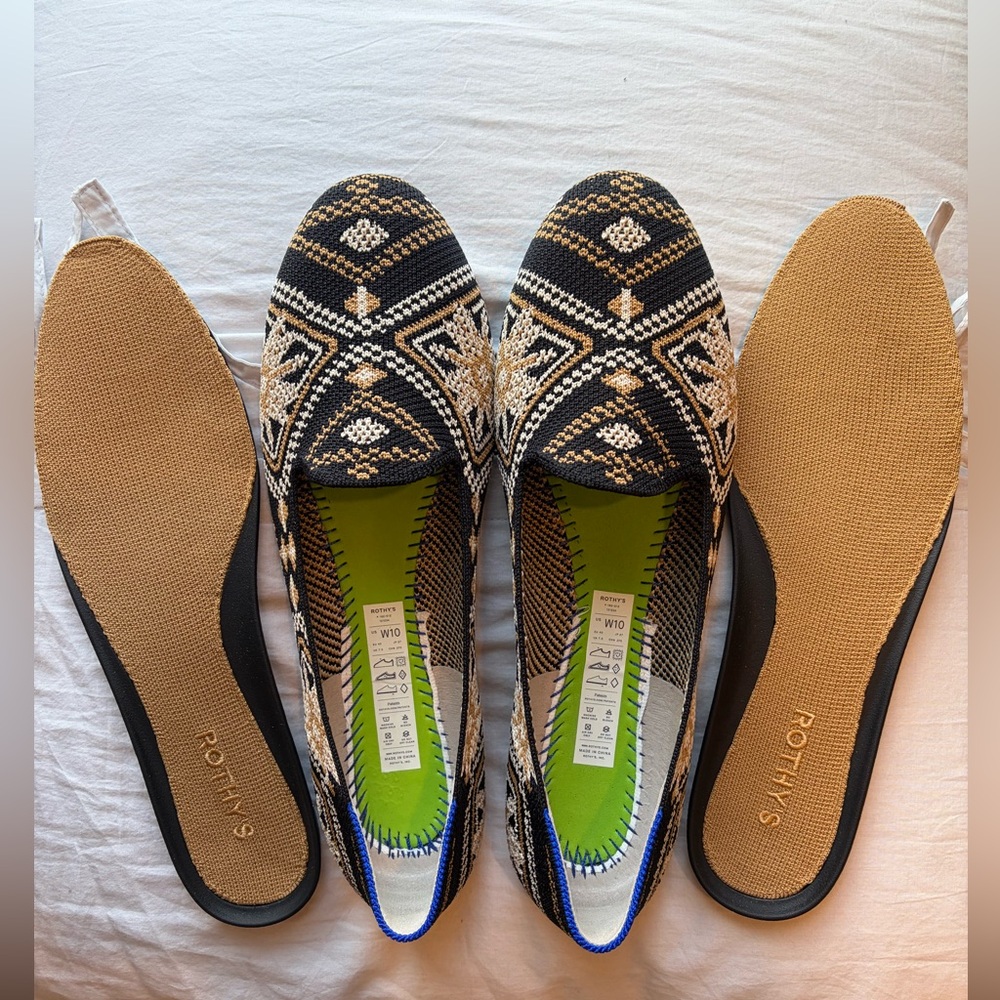 Rothy's Dark Boho Lounge Loafers - Picture 4 of 5
